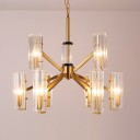 Ritz - Glass Tube Chandelier